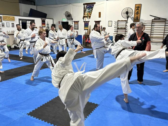 <center>Karate will teach practical self-defense skills for you and your loved ones!<center>